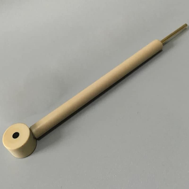 YPLZYANJIAO L-Type peek Coated high Temperature Resistant Glassy Carbon Electrode (5mm diameter glassy carbon core)