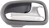 Garage-Pro Interior Door Handle Compatible with 1995-2003 Mazda Protege & 1993-1997 626 Front or Rear, Passenger Side Gray Bezel with Chrome Lever