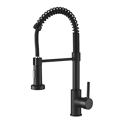 BESy Matte Black Kitchen Sink Mixer Tap Cover