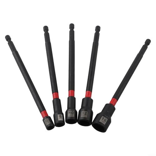 Image of Long Nut Driver Set 6 Inch for Impact Hex 8-14mm Long Nut Driver(6-14mm)