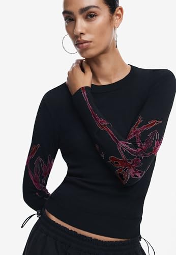 Image of Desigual Women's Orchid Sleeve Sweater
