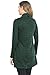 HELLO MIZ Women's Sweater Knit Maternity Long Sleeve Tunic Top