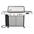 Weber Genesis SPX-435 Premium Smart Gas Grill, Natural Gas, Stainless Steel
