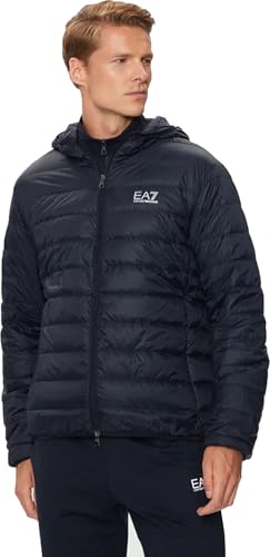 Men's Woven Down Jacket, Black