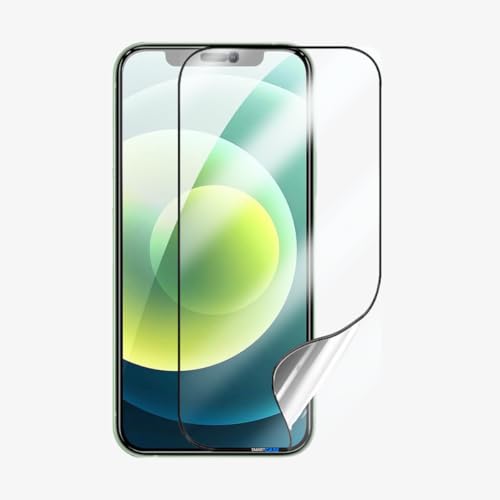 Película Nano Gel Protetora de Tela Frontal Cerâmica Transparente Não Quebra Anti Impacto Para iPhone (iPhone 12/12 Pro)