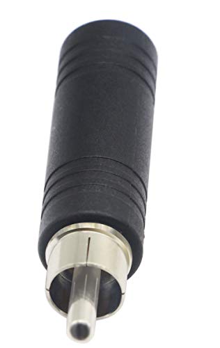Adaptador 6.35mm a RCA, pack 5 unidades miniatura 4