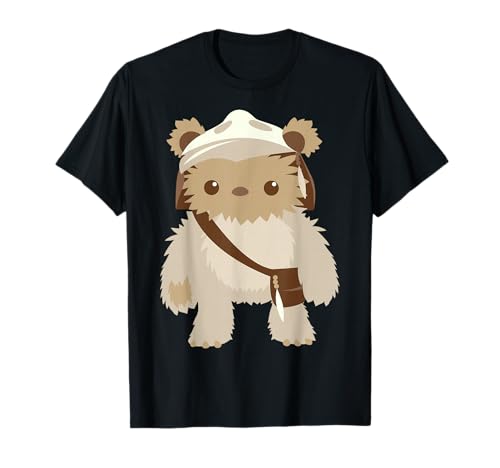 T-shirt Star Wars Lumat Ewok pour éviter les vêtements geeks fades et rêches