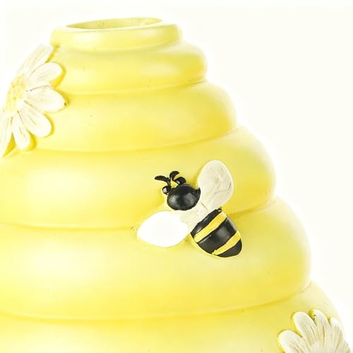 Florero moderno pequeño resin bee daisy maceta centro mesa dormitorio 8