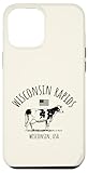 wisconsin rapids wi usa retro mucca vintage design custodia per iphone 12 pro max