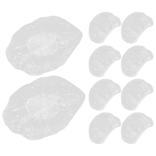 Cabilock 10 Piezas Funda Mochila Desechable Transparente Protección Lluvia para Estudiantes Viaje Escolar Portátil Ligera