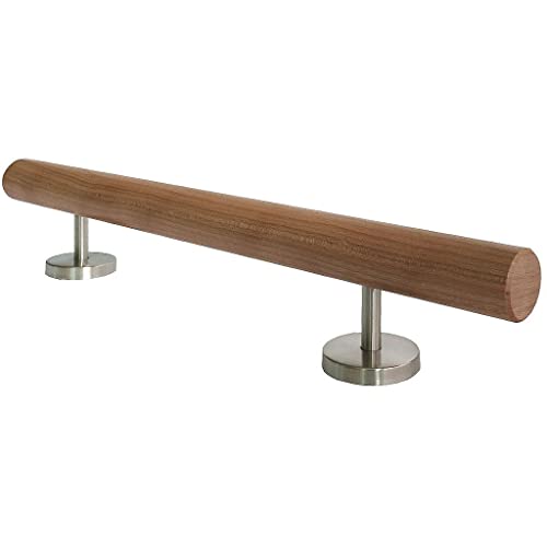 TIBU Corrimano in legno di quercia, 0,3 m - 6 m