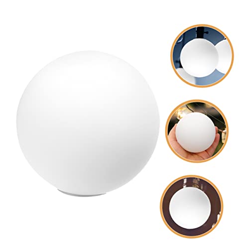 OSALADI 2 Pz Paralume a Sfera Bianco Latte