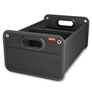 ATHLON TOOLS Kofferraumtasche faltbar - Kofferraum-Organizer, Auto Faltbox, Autotasche - verstärkt und stabil - mit Anti-Rutsch-Klett