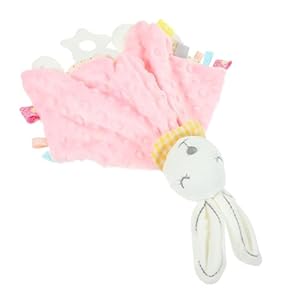 CHICAMPERA Kuscheltuch mit bunten Etiketten 1 Stück