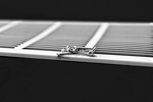 Air Flow Decor 30" X 14" Steel Return Air Grille | Hvac Vent Cover Grill For Wall, Sidewall And Ceiling | Air Return Vent Covers, White (Screws Included) | Outside Dimensions: 31.75"W X 15.75"H #TOP3
