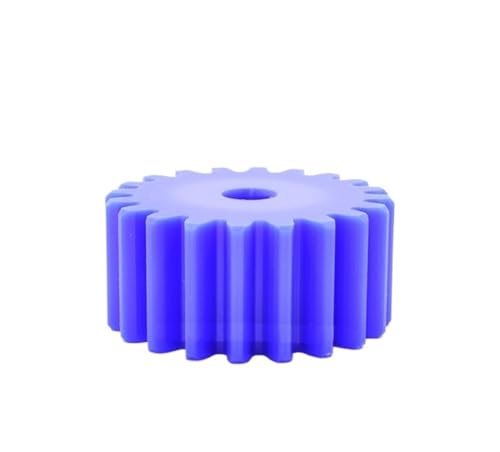 Bevel Gear Pinion Hardware Mechanical 1pcs 1.5M Blue Nylon Spur Gear 12 13 14 15 16 17 18 19 20 21 22 23 24 25 26 27Teeth Plastic Flat Cylindrical Drive Gears(14 Teeth (Bore 6mm))