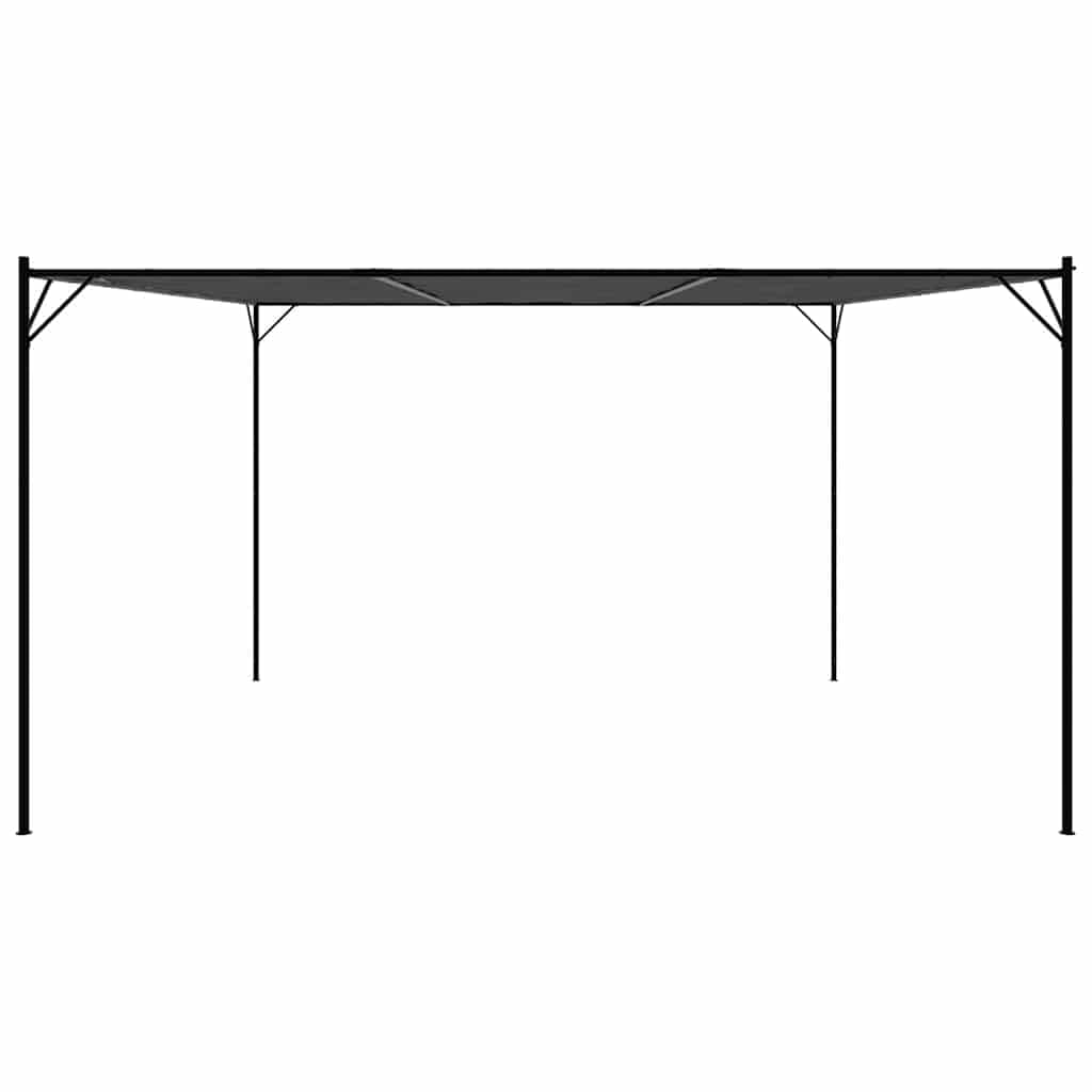 vidaXL Altana, antracytowa, 4x4 m, 180 g/m², tkanina i stal