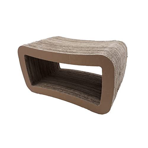 Arranhador de Papelão com nicho interno