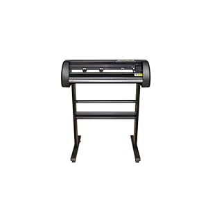 28 “Vinyl Cutter Machine 720mm Basic Vinyl Plotter Cutter met Vloerstandaard Vinyl Plotter Verstelbare Kracht Snelheid voor Teken Maken (28″/720mm)