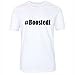 T-Shirt #Boostedt Größe 4XL Farbe Weiss Druck schwarz