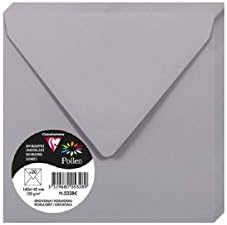 Clairefontaine - Ref 5586C - Pollen Adhesive Envelopes (Pack of 20) - C6 Sized, 120gsm Paper, Printer-Compatible, Acid Free, Adhesive Strip for Easy Seal - Intensive Red