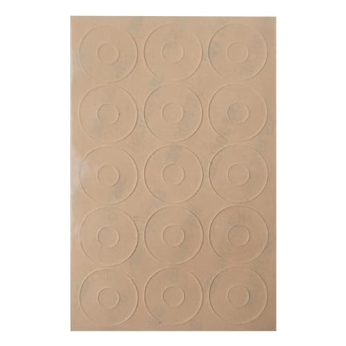 Ruler Grip Dots - Pegatinas de agarre para regla deslizante, anillos adhesivos antideslizantes transparentes | Agarres seguros, agarres antideslizantes para una mayor precisión