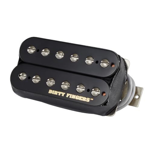 Gibson/Dirty Fingers SM Single Magnet Double Black 4-conductor PUDFSMDB4 �M�u�\�� �s�b�N�A�b�v