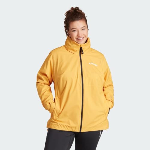 adidas Women's Terrex Multi Rain.rdy 2-Layer Rain Jacket (Plus Size)2