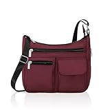 Design élégant et fonctionnel - - Ce sac bandoulière femme en polyester léger et imperméable allie style et praticité. Avec son look moderne et ses multiples poches, il est idéal pour le shopping, le travail, les voyages ou les soirées. Un must-have comme sac à main femme été ou sac besace femme bandoulière.