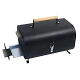 Parrilla portátil para barbacoa, barbacoa ligera y compacta al aire libre con función de parrilla de doble cara, diseño plegable para camping, festivales y picnics