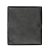Black Smooth Leather Checkbook Cover for Top Tear Personal Checks