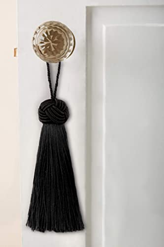 Image of BEL AVENIR 8 Pcs Elegant Polyester Key Tassel Colorful Craft Tassels Charms