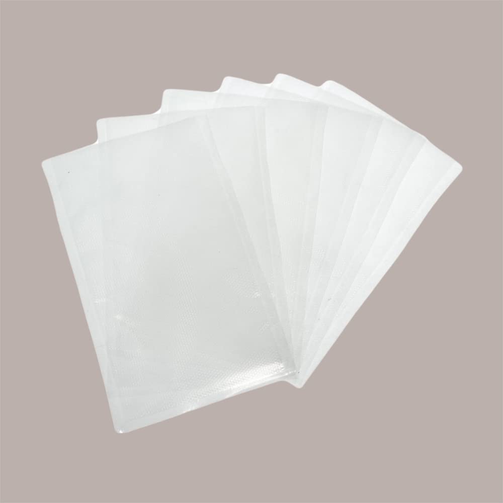 Lucgel Buste Sottovuoto per Alimenti Lisce, 35x50cm, 95 Micron, Confezione da 100 Pezzi