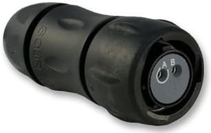 SOURIAU UTS6JC12E2S Circular Connector, Trim Trio UTS Series, Plug, 2 Contacts, Socket, Solder, Cable Mount