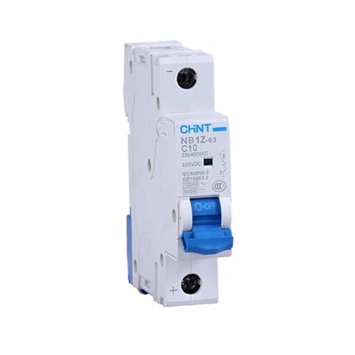 Disjoncteur NB1Z-63 1P 16A 20A 32A pour protection circuit électrique domestique