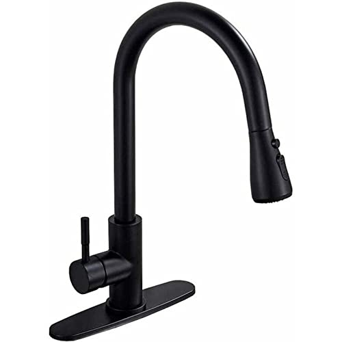 Robinet d'évier de cuisine à douchette extractible pour éliminer les résidus difficiles