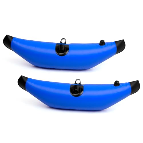 Outrigger Stabilizer System for Kayak Canoe PVC Boat, Kayak PVC Inflatable Outrigger with Kayak PVC Inflatable Outrigger Outrigger Stabilizer System for Kayak Canoe PVC Boat (Blue)