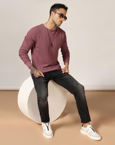 Image of Leriya Fashion T Shirt for Men || Men T-Shirt || Men Pullover T-Shirt || Men Sweater T-Shirt || Full Sleeve T-Shirt for Men