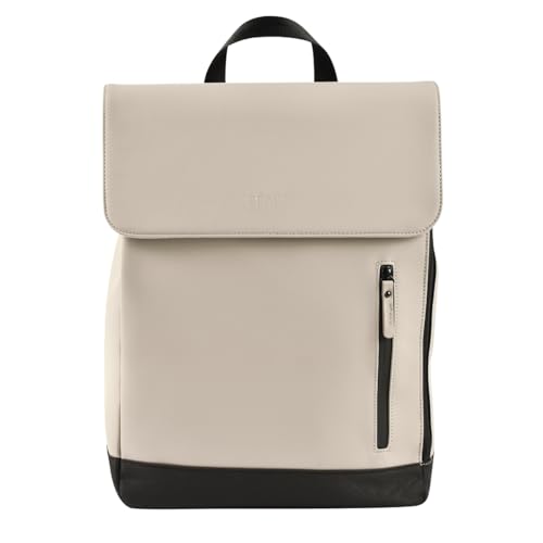 Béaba, Sac à langer isotherme, 11 poches, matelas à langer, matériau caoutchouc recyclé, anse et dos rembourrés, PC17, 19L, beige