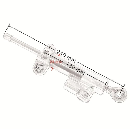 Amortisseur de direction CB600F kit de fixation haute précision moto