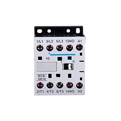 Interrupteur contacteur NC6-0910 220V à bobine stable pour moteur monophasé
