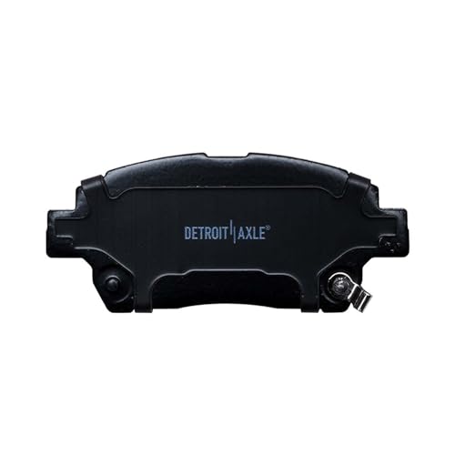 Image of Detroit Axle - Front Brake Pads for Scion iQ xA xB Toyota Celica Echo MR2 Spyder Prius, Ceramic Brake Pads w /Hardware Replacement
