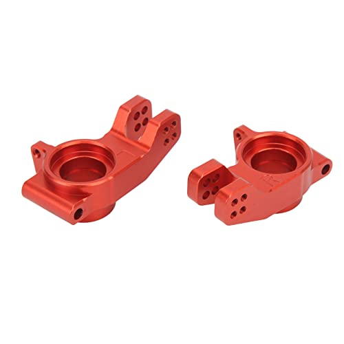 Support de moyeu arrière RC en alliage d'aluminium rouge