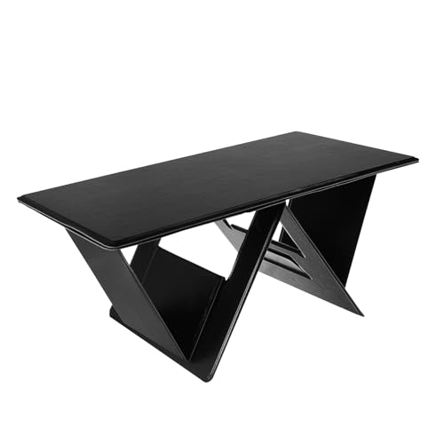 Cabilock Portable Foldable Laptop Desk Travel Table for Bed Sofa and Car Use Compact Design for Writing and Reading Lightweight Lap Stand for All Laptops