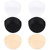 Ciieeo 3 Paar Herausnehmbare BH Schwammeinlagen Atmungsaktive Brustpolster Einsätze für Damen...