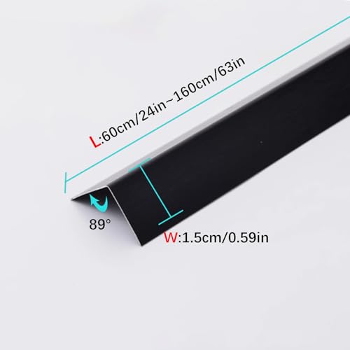 Protectores de esquina autoadhesivos para escaleras y techos, protectores de bordes resistentes a los impactos, parachoques de seguridad infantil para evitar lesiones y daños