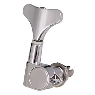 Mécaniques fiables pour cordes de basse pour une meilleure performance (2L3R Argent) – Image 5