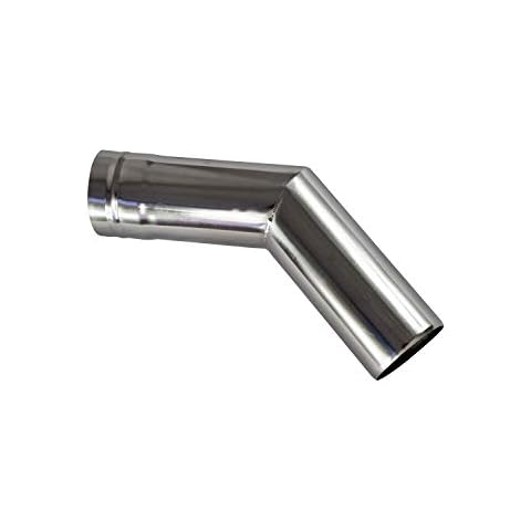 Winnerwell 45 Degree Pipe Section 2.1 Inch | For Small Size Winnerwell Tent Stoves with 2.1 Inch Diameter Chimney Pipes Cover