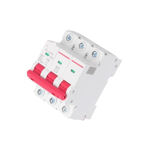 Disyuntor de 4.5kA de capacidad de ruptura y 400V para carril DIN 6