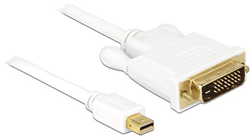 Delock DisplayPort-Kabel (Mini Displayport Stecker zu DVI 24-Polig Stecker, 2m)